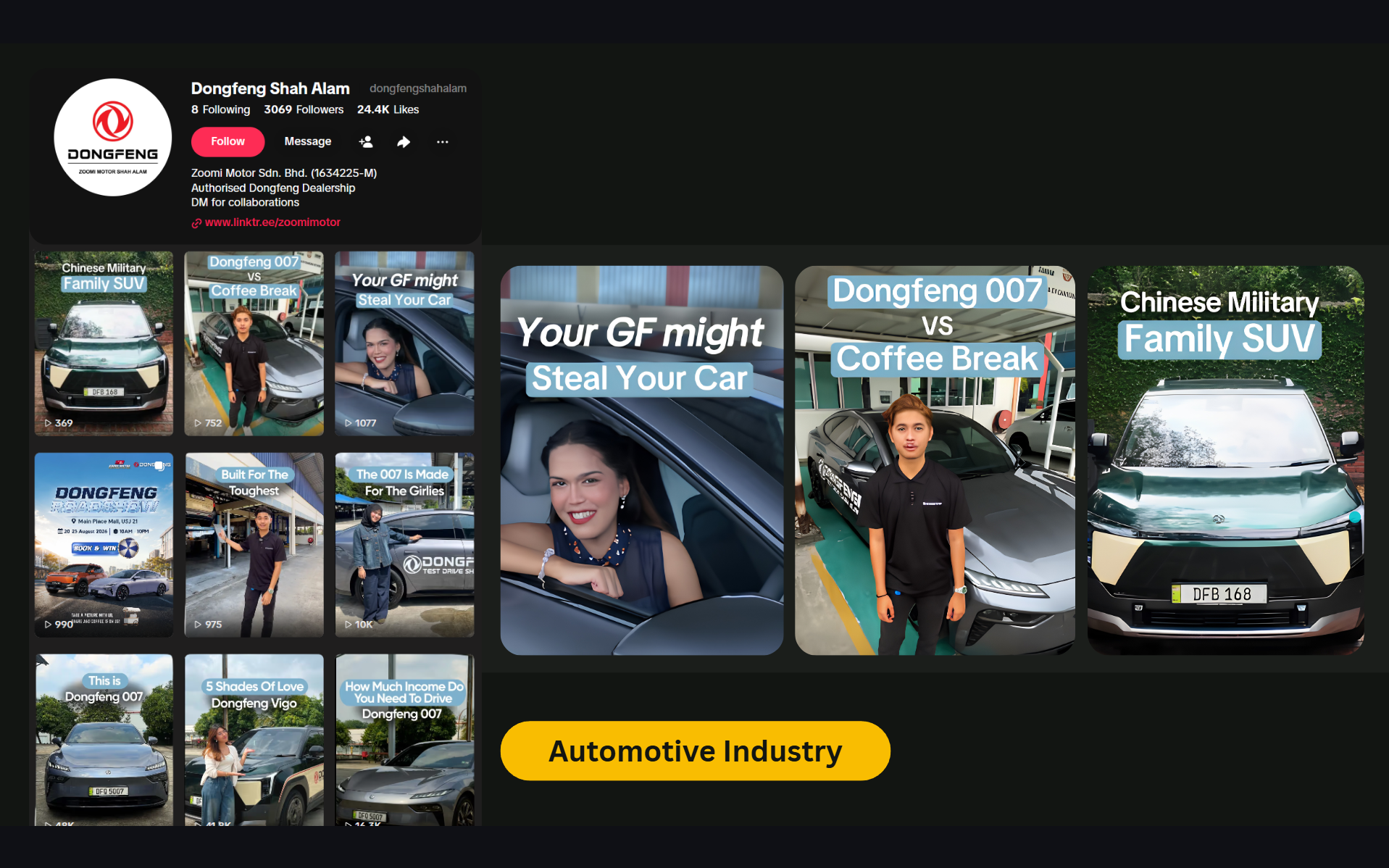 Dongfeng Shah Alam — Automotive Industry project by HIVE Media